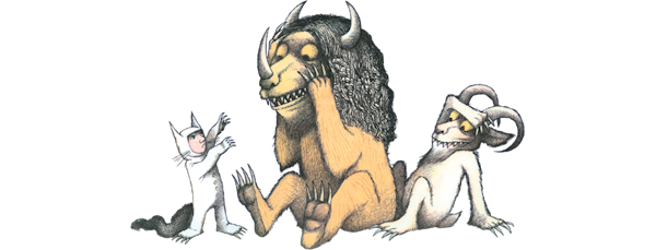 Illustration of where the kaiju are